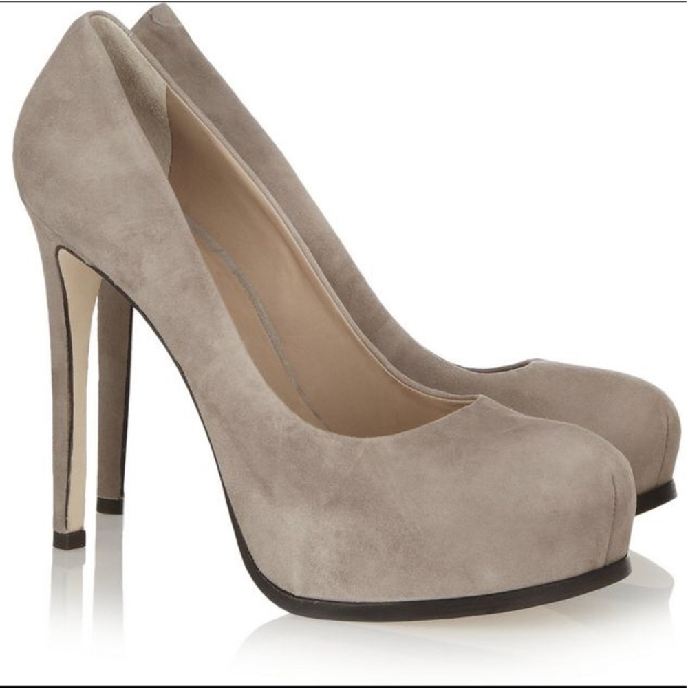 Pour La Victoire Irina Suede Platform Heels y2k 00’s